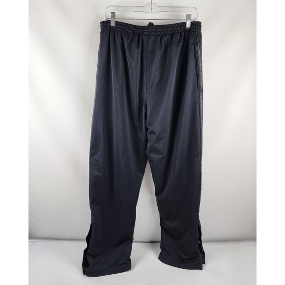 Starter Pants Mens Large Black Vintage Ankle Snap Sweatpants (32x32) - Picture 9 of 10